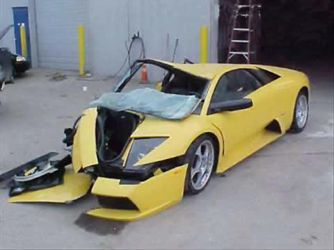 lamborghini crash