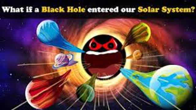 What if a Black Hole entered our Solar System?