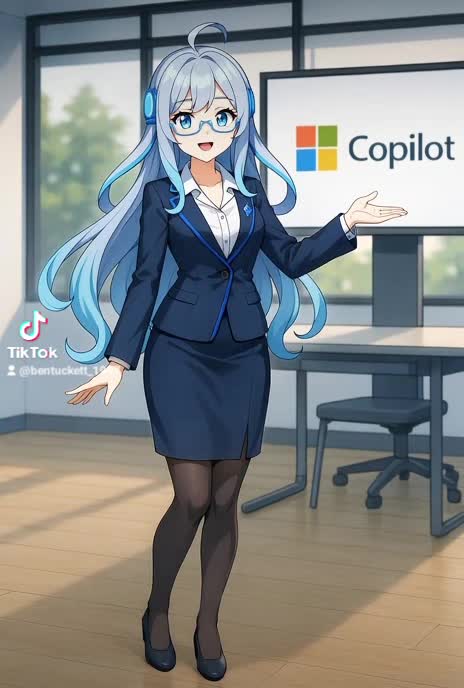 Copilot, as a VTUBER Mascot/Assistant Copilot, as a VTUBER Mascot/Assistant