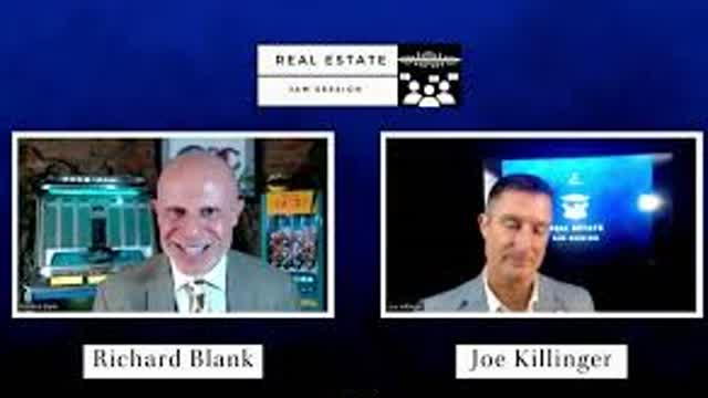 Joe Killinger: Welcome to the Real Estate Jam session with Richard Blank