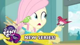 My Little Pony: Equestria Girls Season 1 - Fluttershys Little Birdie 🐦 Exclusive Short