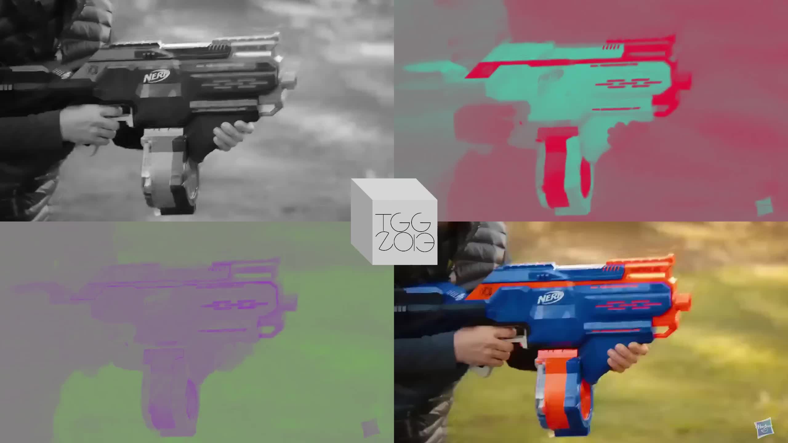 Nerf Elite Infinus in the YIQ Color Space
