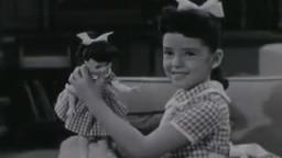 VINTAGE 1959 POST CEREAL COMMERCIAL - 7 YEAR OLD ANGELA CARTWRIGHT PROMOTING THE LINDA DOLL(360P)