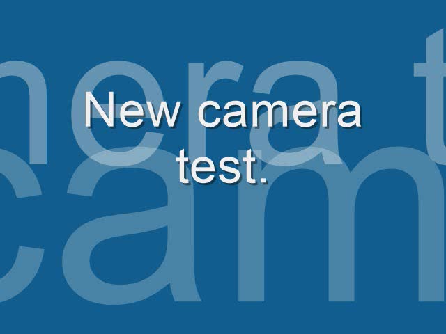 Camera testing