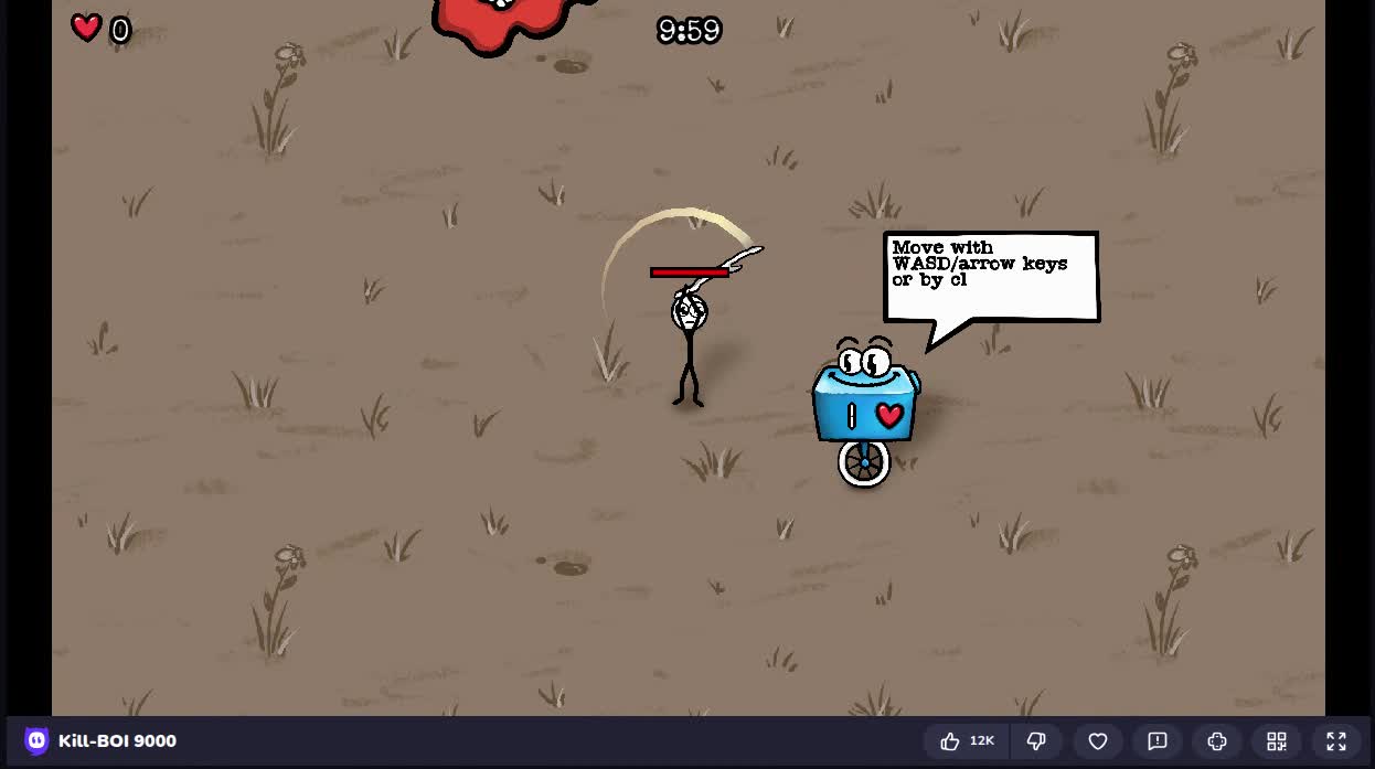 Playing Kill-BOI 9000 on Crazygames by PlayWithFurcifer