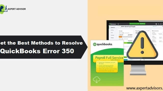 How to fix Quickbooks error 350