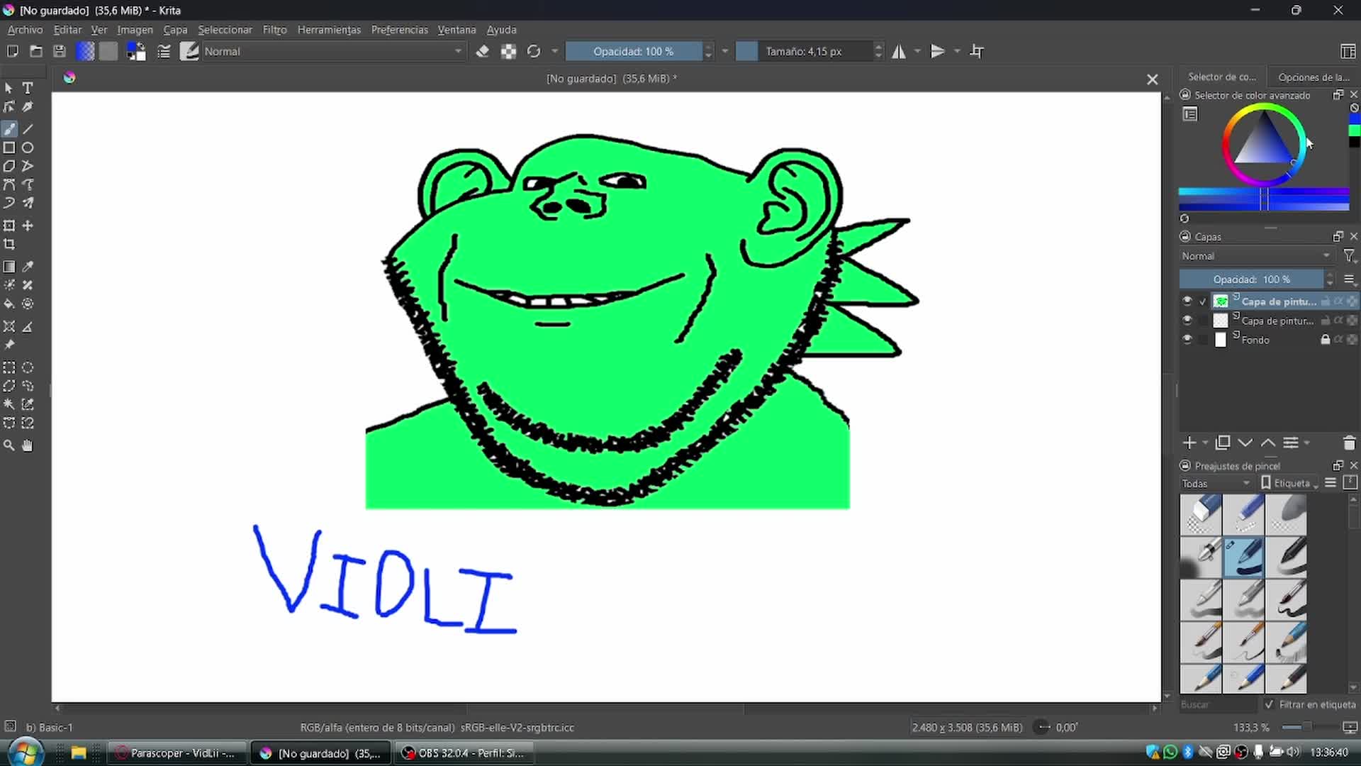Speedpainting Parascoper