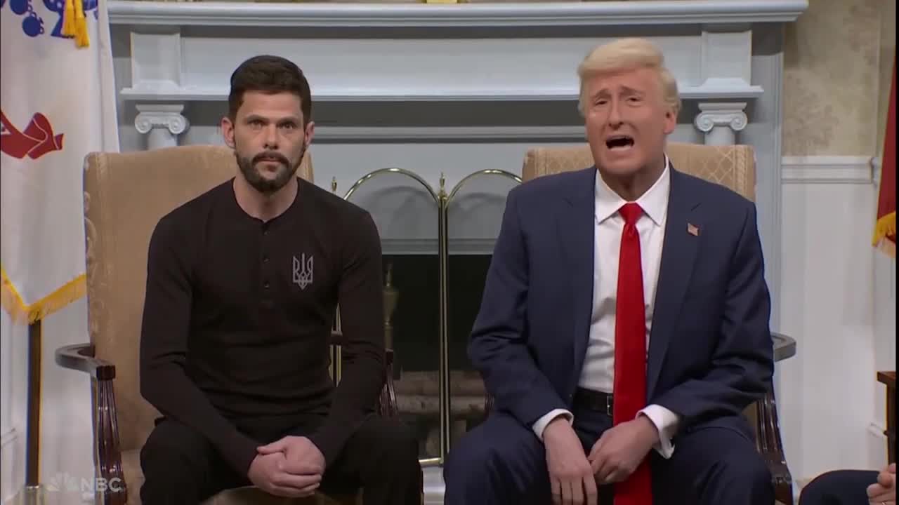 Zelenskyj’s White House meeting with Trump and Vance - Saturday Night Live
