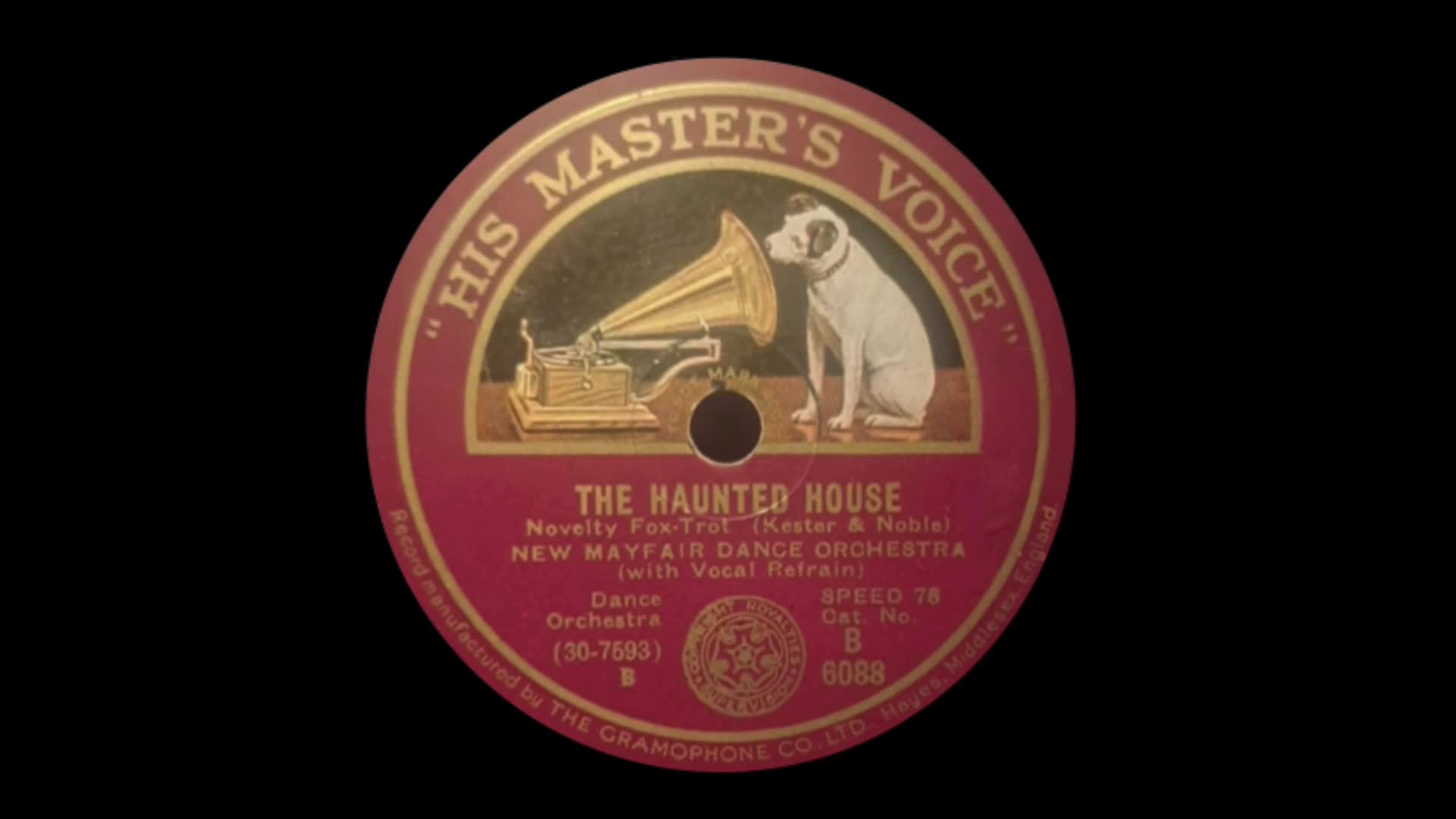 The Haunted House — New Mayfair Dance Orchestra (1931)