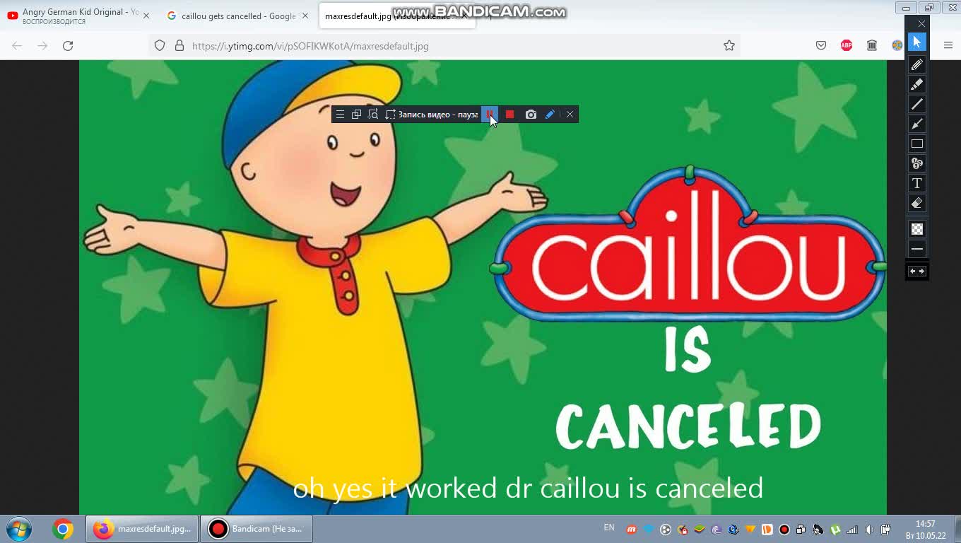 agkros ep1 caillou rant