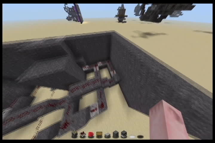 Minecraft Redstone automatic armor station