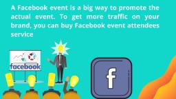 Buy Facebook Event Attendees To Boost Your Event Easily