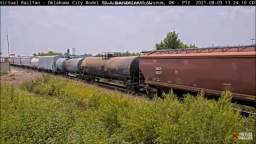 Railfanning in Oklahoma City, OK (8/3/2021) (Part 1) (Ft. Virtual Railfan, NOT MINE)