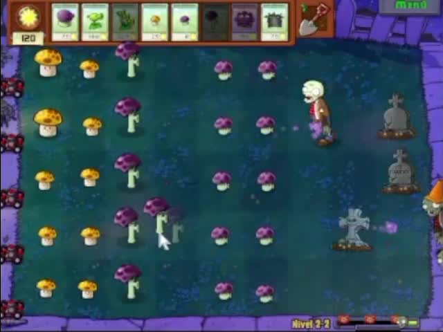 Plantas contra zombies - nivel 2-2 av 2