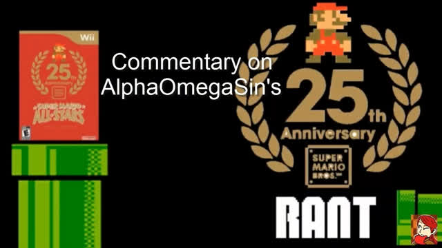 Commentary on AlphaOmegaSins Super Mario 25th anniversary rant video