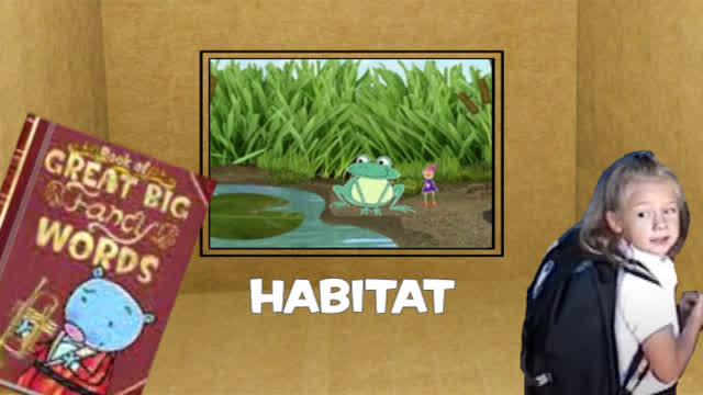 Pinky Dinky Doos Great Big Fancy Word Clip: Habitat (Jack1Set2 Style)