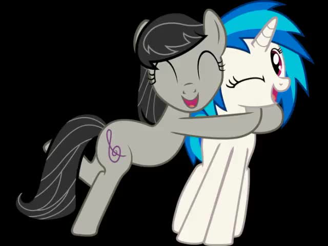 vinyl scratch x octavia melody