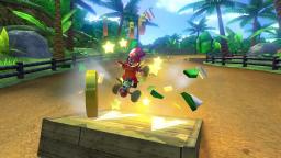 Me Racing Against Three Friends In Mario Kart 8 Deluxe (Nintendo Switch)