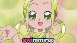 Ojamajo Doremi Naisho - Swimming Lessons 【Anime】
