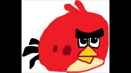 My drawings #4: Red (Angry Birds)