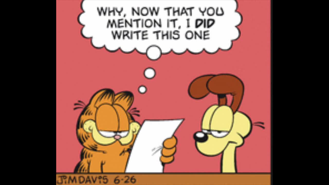 Garfield Comic Dub for June 26th, 2024