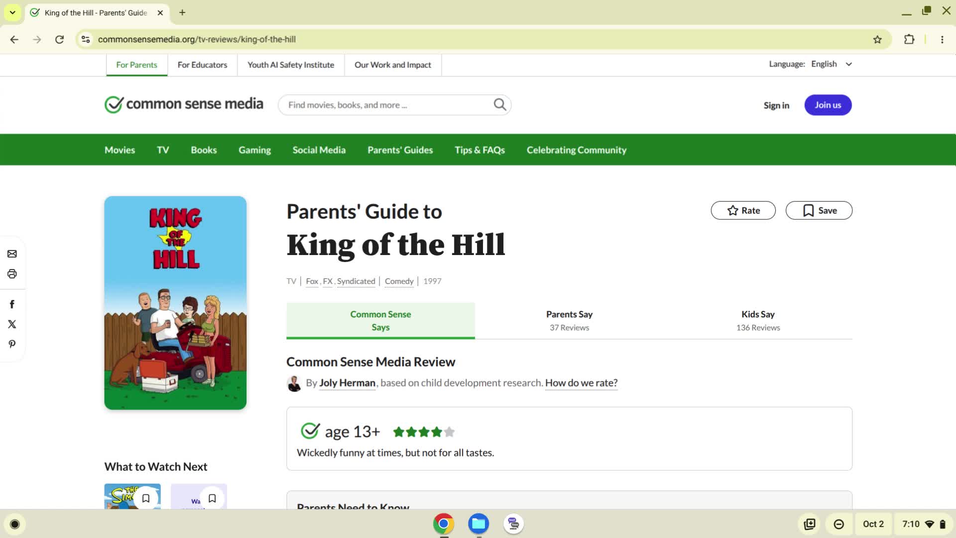 King of the Hill TV Review King of the Hill TV Review