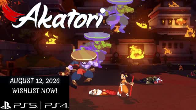Akatori (Playstation 4,PS5,Steam/PC) August 12,2026 Release Date Trailer
