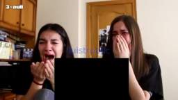 girls react to cgi caillou