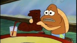 My sandwich is a fried boot!