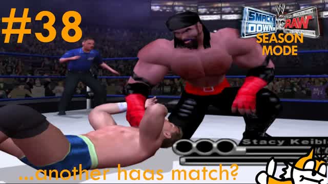 ANOTHER HAAS MATCH... - WWE Smackdown Vs Raw Season Mode Ep.38