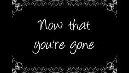 Sheryl Crow - Now That Youre Gone (lyrics)