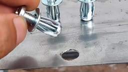 Heavy Expansion Bolt Set Rivets Drywall Anchor Screws Self Drilling Pierced