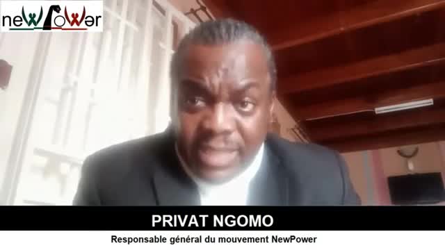 MESSAGE DE PRIVAT NGOMO AU PRESIDENT FRANCAIS MACRON RELATIF A L'ASSASSINAT DE N