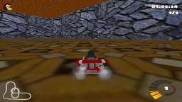 SuperTuxKart Amazing Easter Egg in Fort Magma