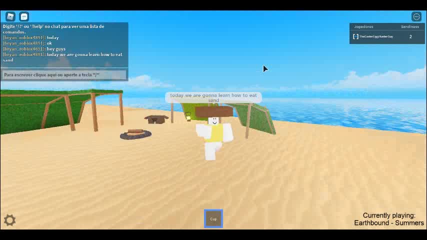 Tutorial of How to Eat sand