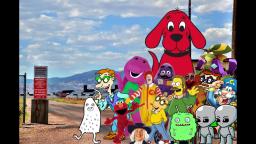 Drew Pickles and The Barney Bunch Raid Area 51