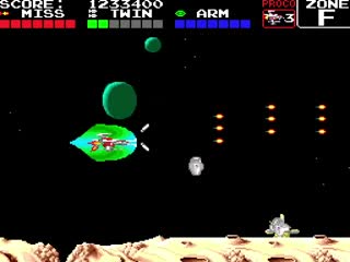 Decent Gameplay of Darius Plus (PC Engine/TurboGrafx16)
