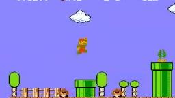 Super Mario Bros: Small Fire Mario Glitch