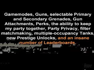 Call of Duty Multiplayer Presentation