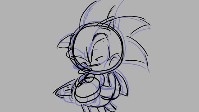 Warp Sonic Speed (Test Animation)