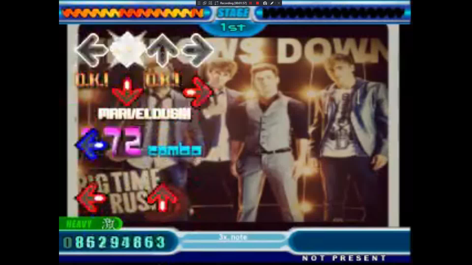 big time rush windows down nightcore remix / Stepmania