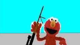 Elmo kills barney