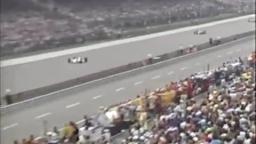 CART Indy 500 1991 Finish Andretti vs Mears