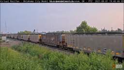 Railfanning in Oklahoma City, OK (8/1/2021) (Part 7) (Ft. Virtual Railfan, NOT MINE)