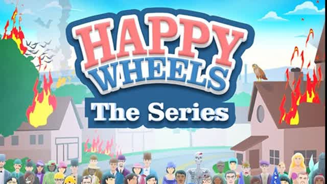 Happy wheels but if i die the video ends pt1