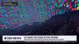 The Sphere opens in Las Vegas with U2 residency