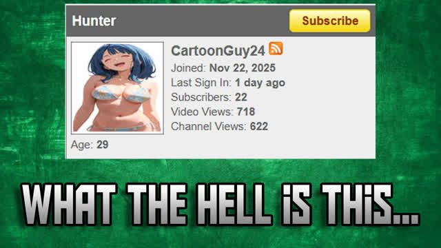WORST CHANNELS ON VIDLII