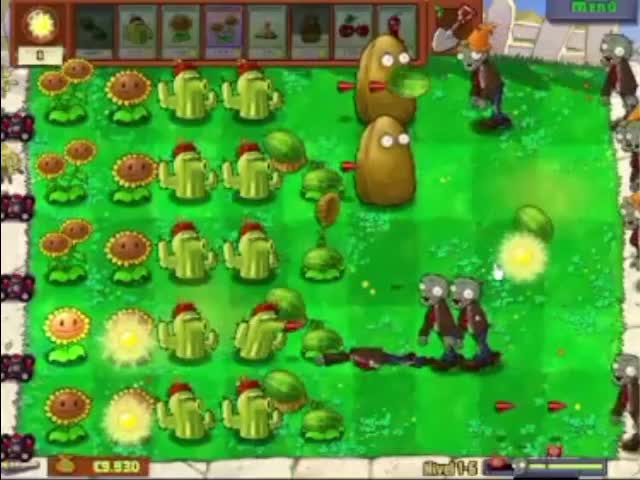 Plantas contra zombies - nivel 1-6 av 2