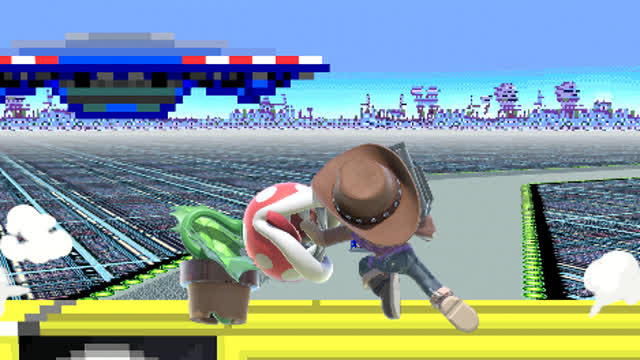 Smash Battle #4 | Mii Gunner VS Pirahna Plant