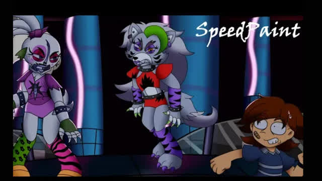 SpeedPaint - Five Nights at Freddy's: Security Breach